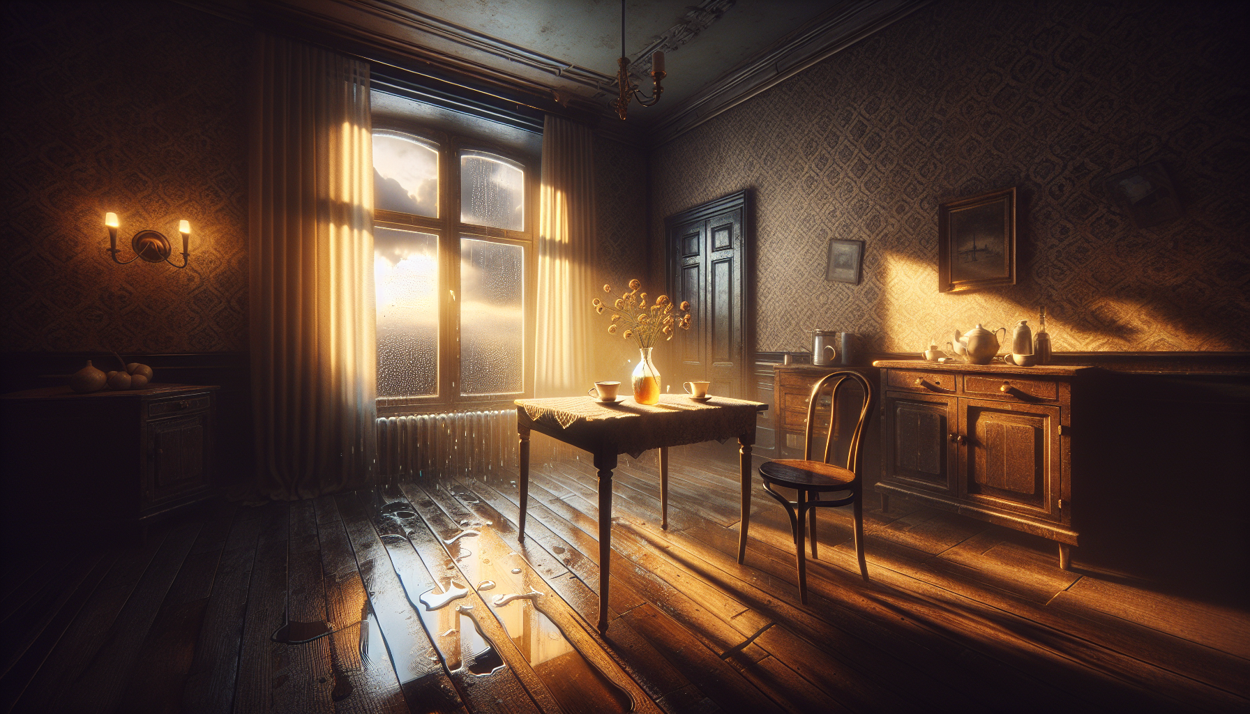 Cover illustration for The Memory Hotel