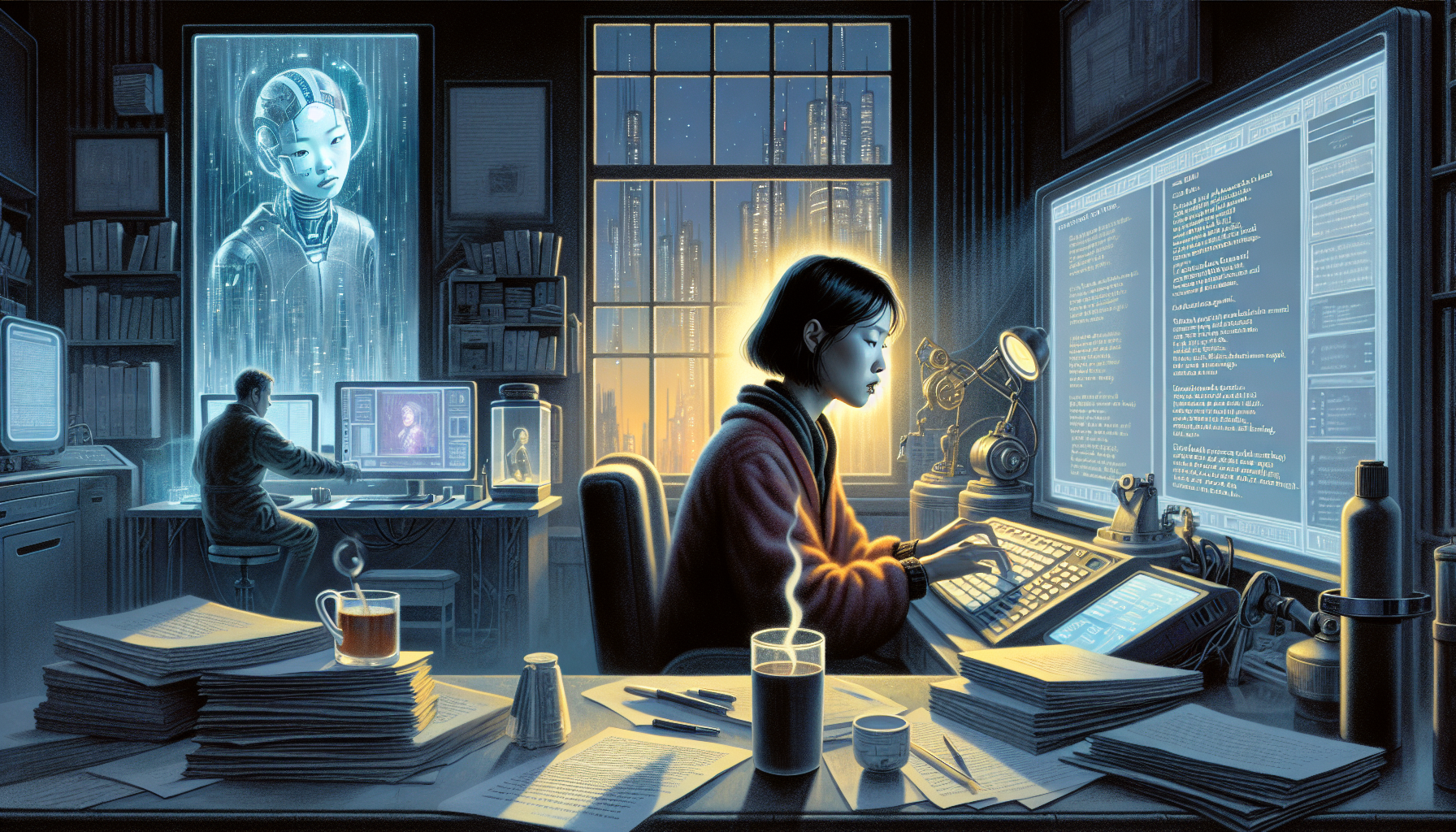 Cover illustration for Echo Protocol
