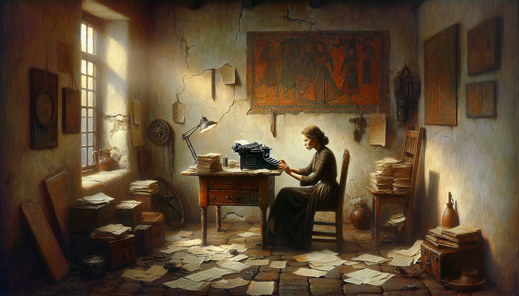 Cover illustration for The Last Translator